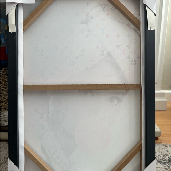 Oliver Art Audrey Hepburn Louis Vuitton Canvas Wall Art 16x24 - Picture 2 of 2